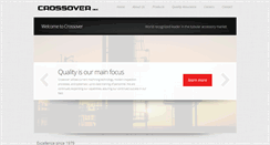 Desktop Screenshot of crossoverinc.com